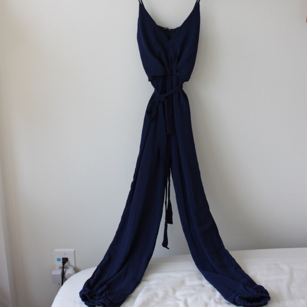 FashionNova • Navy Jumpsuit